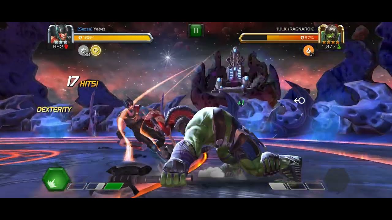 Thor vs Hulk | Marvel Contest of Champions ️ - YouTube
