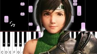 FINAL FANTASY VII Descendant of Shinobi on Piano screenshot 5