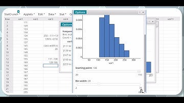 chapter 3 using StatCrunch