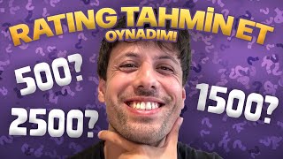 RATING TAHMİN ETME Oyunu RANKDLE'ı OYNADIM! (BİLMEK ÇOK ZOR)