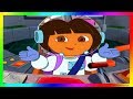 Dora and friends the explorer cartoon  journey to the cheese planet adventure as a cartoon 