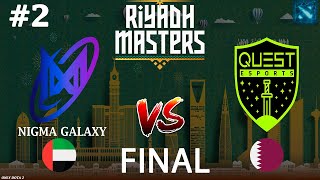 Nigma vs PSG.Quest #2 (BO5) Riyadh Masters 2024