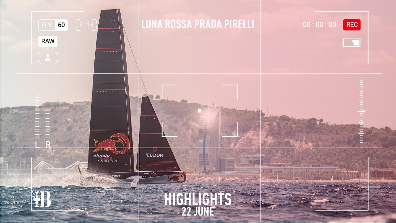 ⁣Alinghi Red Bull Racing AC40-4 Day 36 Summary