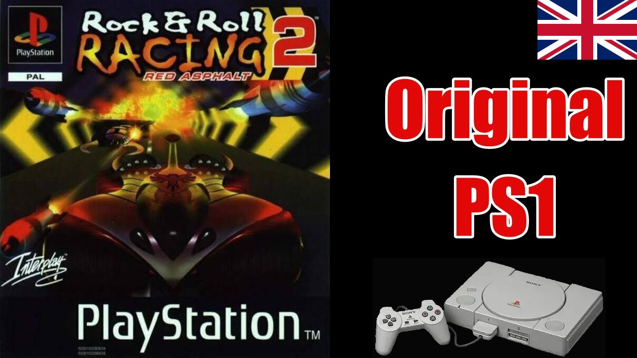 Rock & Roll Racing 2 red asphalt PS1 Complet PAL FR Sony PlayStation 1