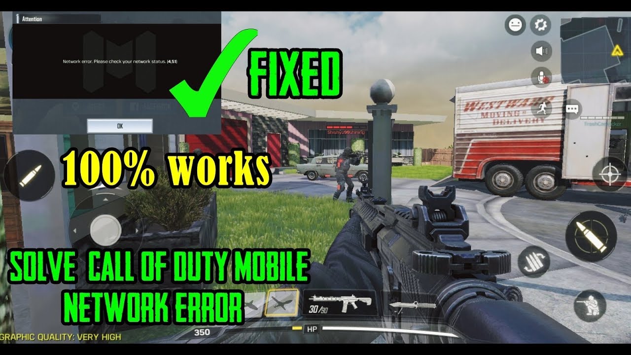 How to FIX Call of Duty MOBILE Network Error | 100% Works | With Gameplay - 