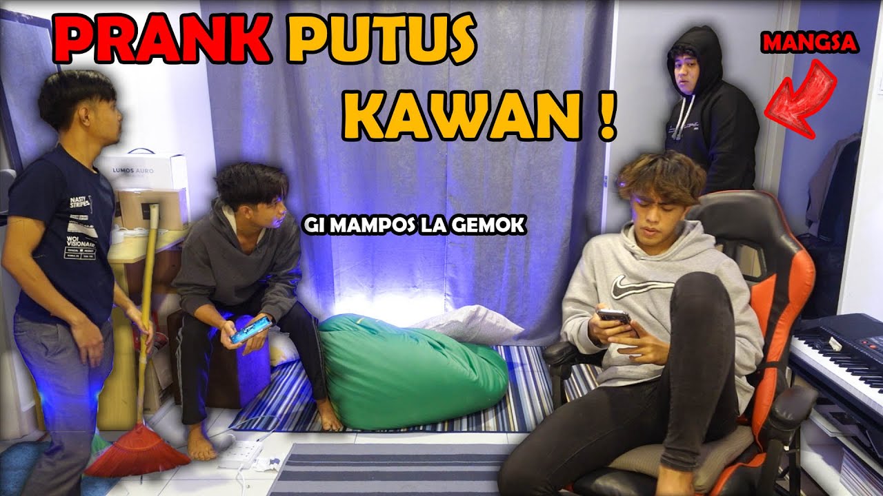 AKU PR4NK M4KI RUSHDAN SMPAI PUTUS KAWAN !!!