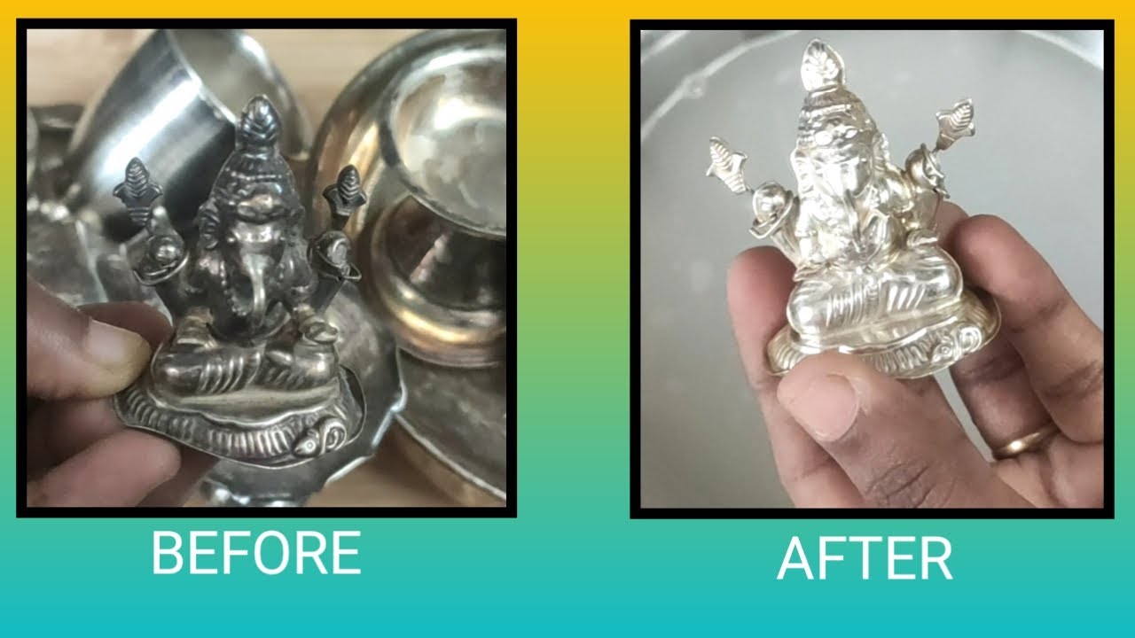 How to clean silver jewelry clean silver aluminum foil baking soda