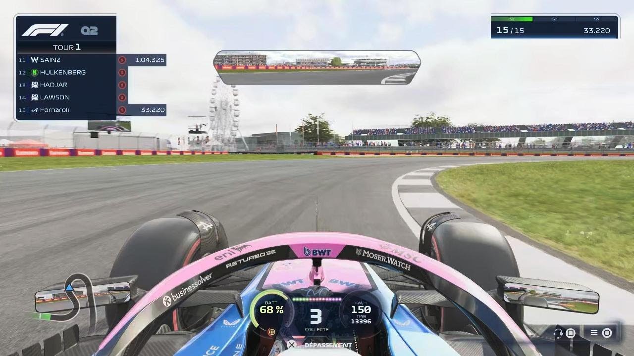 Fornaroli F1 career #12 - good qualification but bad strategy in the race