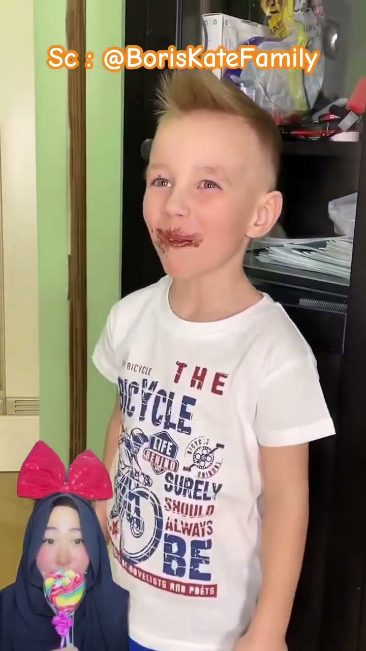 SI ADIK MEREBUT COKLAT PAPA ⁉️? @BorisKateFamily #shorts #funny #dubbing
