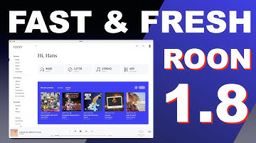 Roon Version 1 8 fresh and fast