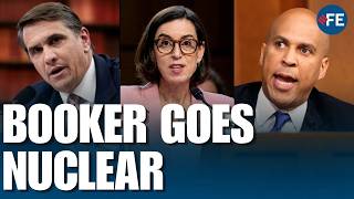 Cory Booker Unloads On Trump And Todd Blanche In Explosive Senate Hearing | WORLD NEWS | US NEWS
