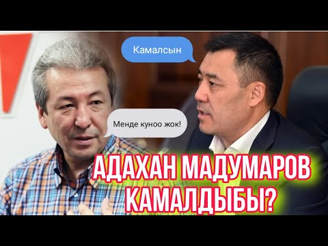 ШОК! Адахан Мадумаров камалдыбы? - ШОК! Адахан Мадумаров камалдыбы?