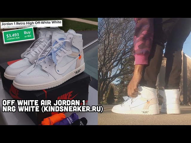 Look at these custom Jordan's! Jordan 1 off white Louis Vuitton custom  unboxing review COPSHOE! 