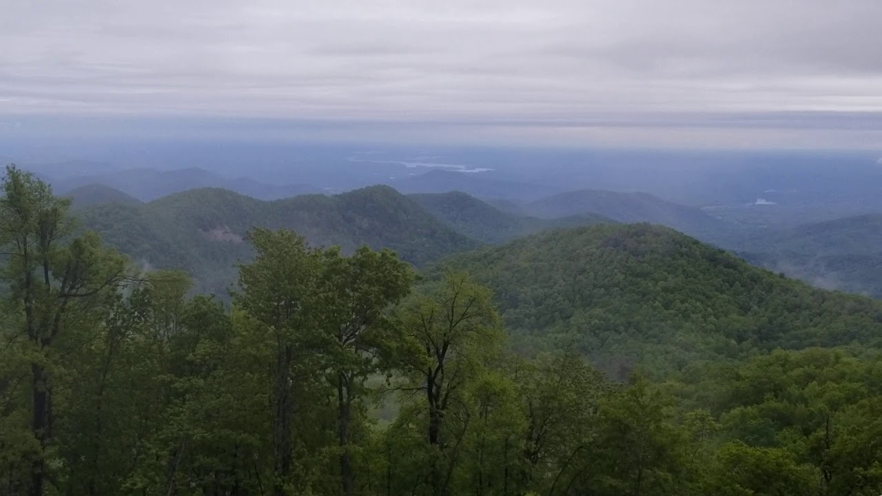 Sassafras mountain SC and NC border YouTube