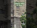 20-floors exterior paint #construction #paint #hotel