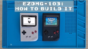 Nintendo DS Lite in a DMG shell (DMG-103) - EZDMG103 Full Build