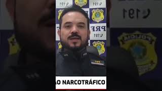 PRF em Santa ines já apreendeu 345 kg de cocaina/pasta base, 150kg de maconha.