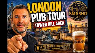 Pub Tour of Tower Bridge & Tower Hill | Historic London Pubs 🍺🇬🇧