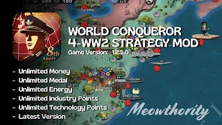 World Conqueror 4-WW2 Strategy MOD! Unlimited Money & More! LATEST VERSION!! screenshot 2