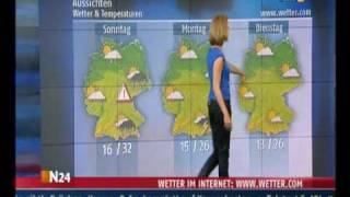 Petra Papke in schwarzer Lederhose beim Wetter 9