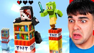 I Survived PILLARS OF FORTUNE in Minecraft