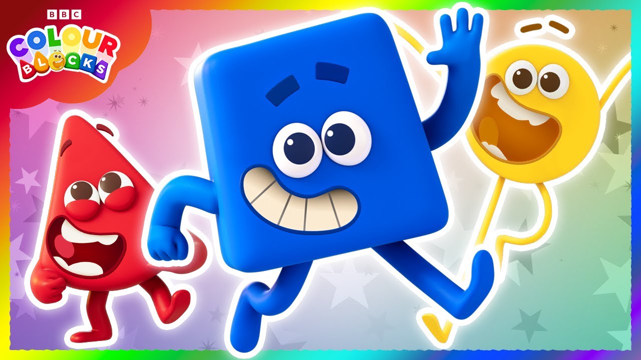Color Blocks Live Colourblocks - If Colours Came to Life | Colourblocks | Kids Learn ...
