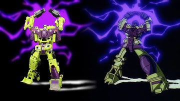 Devastator Bumper vs Original Animation