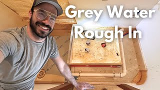 Diy Skoolie Reno: Tackling Grey Water Roughin And Shower Pan Installation!