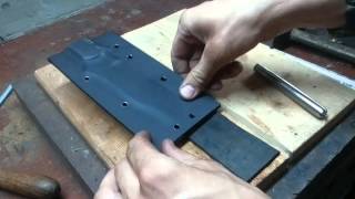 Výroba pouzdra z kydexu (Making the kydex knife sheath)
