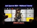 Pirates Of The Caribbean BGM - Walkband Tutorial | Easy Mobile Piano | Jack Sparrow BGM Piano