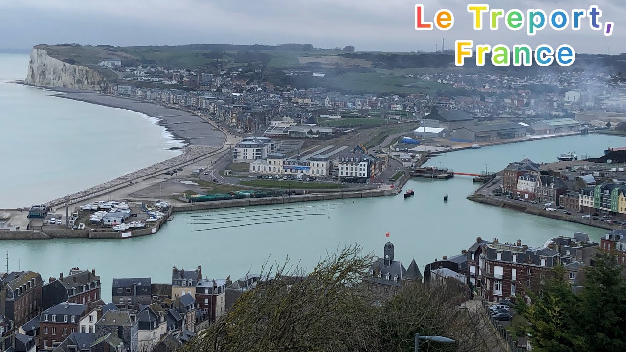 ফ্রান্সের সমুদ্র সৈকতের অপূর্ব সৌন্দর্য মধ্যে Plage Le Tréport॥ Le Plage Treport,France @ayshamethun