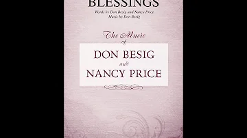 GOD'S MANY BLESSINGS (SATB Choir) - Don Besig/Nancy Price