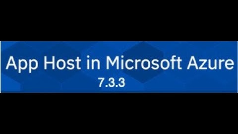 QRadar App Host deployment in Azure