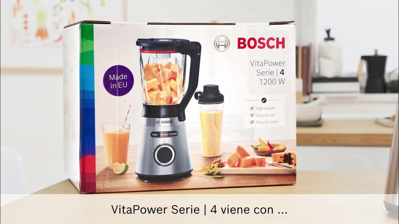 Haz esto antes de comenzar a utilizar tu batidora de vaso VitaPower de Bosch  