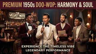 Old School Doo Wop Soul Nights  Timeless Harmony  Romantic Oldies Mood