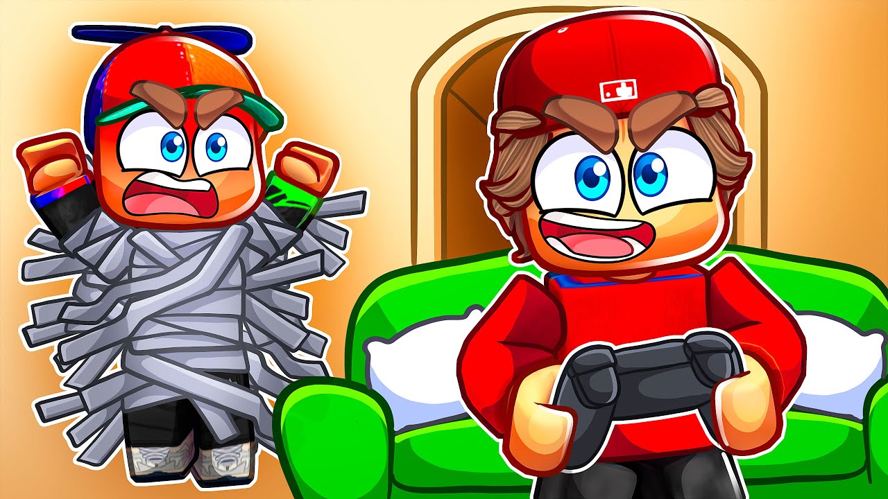 Talcado est Le PIRE BABYSITTER de Roblox !