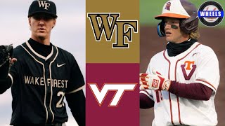 #21 Wake Forest vs #11 Virginia Tech Highlights (Game 2) | 2024 College Baseball Highlights