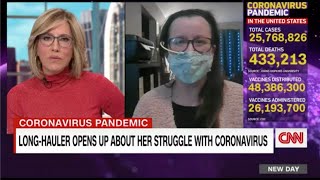 Coronavirus long-hauler shares her 10-month battle