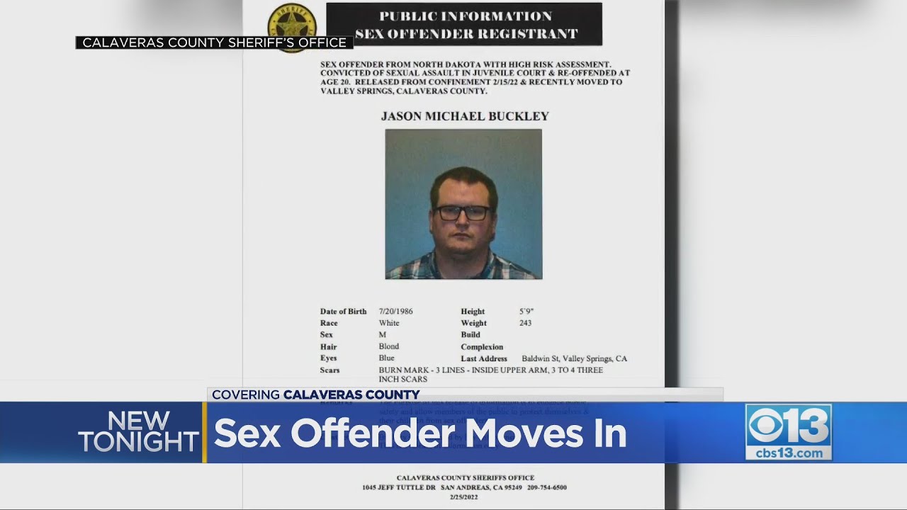 Sex Offender Moves Into Valley Springs Neighborhood pic