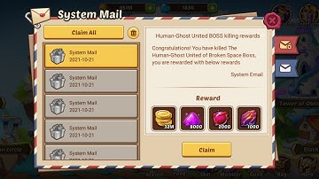 Idle Heroes | Broken Spaces | 60 Challenge badge | 3k Gems