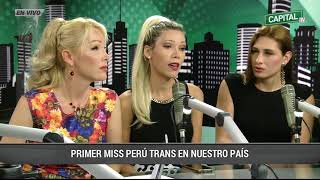 LUCRECIA BLACK: Candidatas Miss Trans 2018 Entrevista con Monica Cabrejos