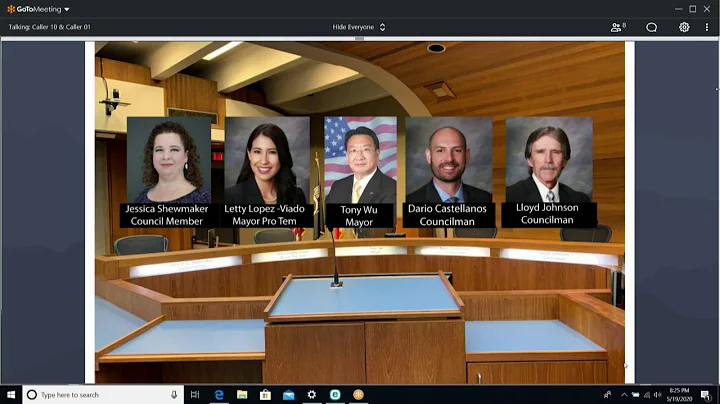 City of West Covina - May 19, 2020 - Special City Council Meeting