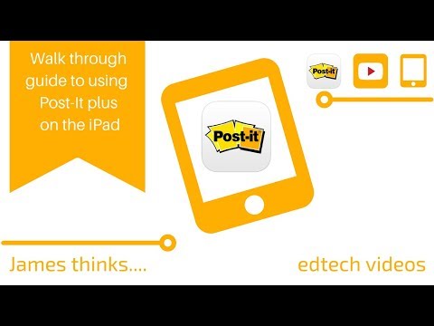 Guide to using the Post it plus app