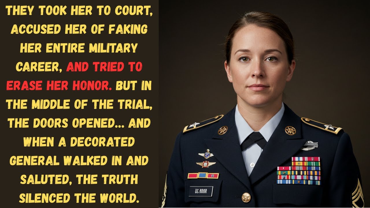 Her Family Sued Her for Faking Her Rank — Until a General Walked In