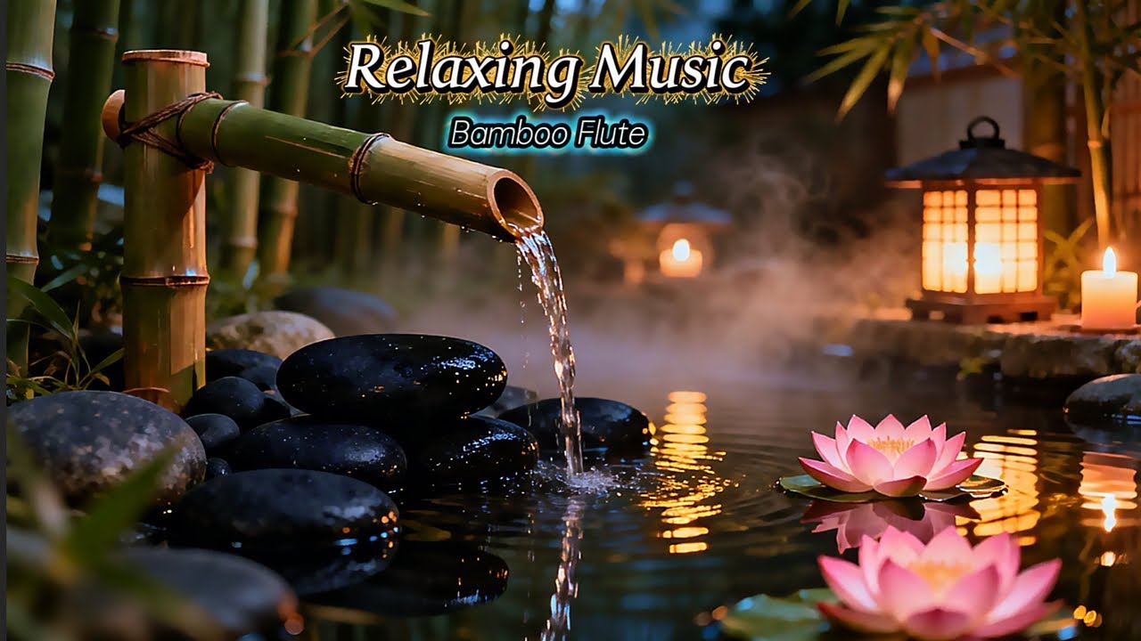 Bamboo Flute Relaxation Music 🎋 Calm Mind, Stress Relief & Inner Peace ...