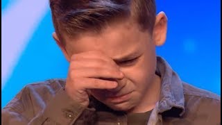 Video thumbnail of "Little Boy Starts to Cry After... :("