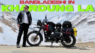 Khardung La Ride in -7 Temperature | Leh to Nubra Valley | Ladakh Ride [cp. 03]