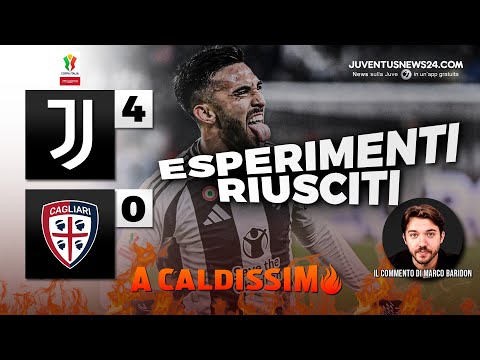 Juve Cagliari, Marco Baridon a caldissimo: «Ha funzionato tutto per la Juventus. Ma questa è senz'altro la notizia più bella per Thiago Motta» - VIDEO 1 Juve Cagliari 4-0 (Coppa Italia): funziona tutto, CONCEICAO indomabile, NICO è la nota più lieta!