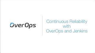 Celebrity Continuous Reliability With OverOps and Jenkins Profile