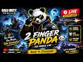 🎮 CODM Live with 2 Finger Panda 🐼 | Let's Dominate the Lobby!